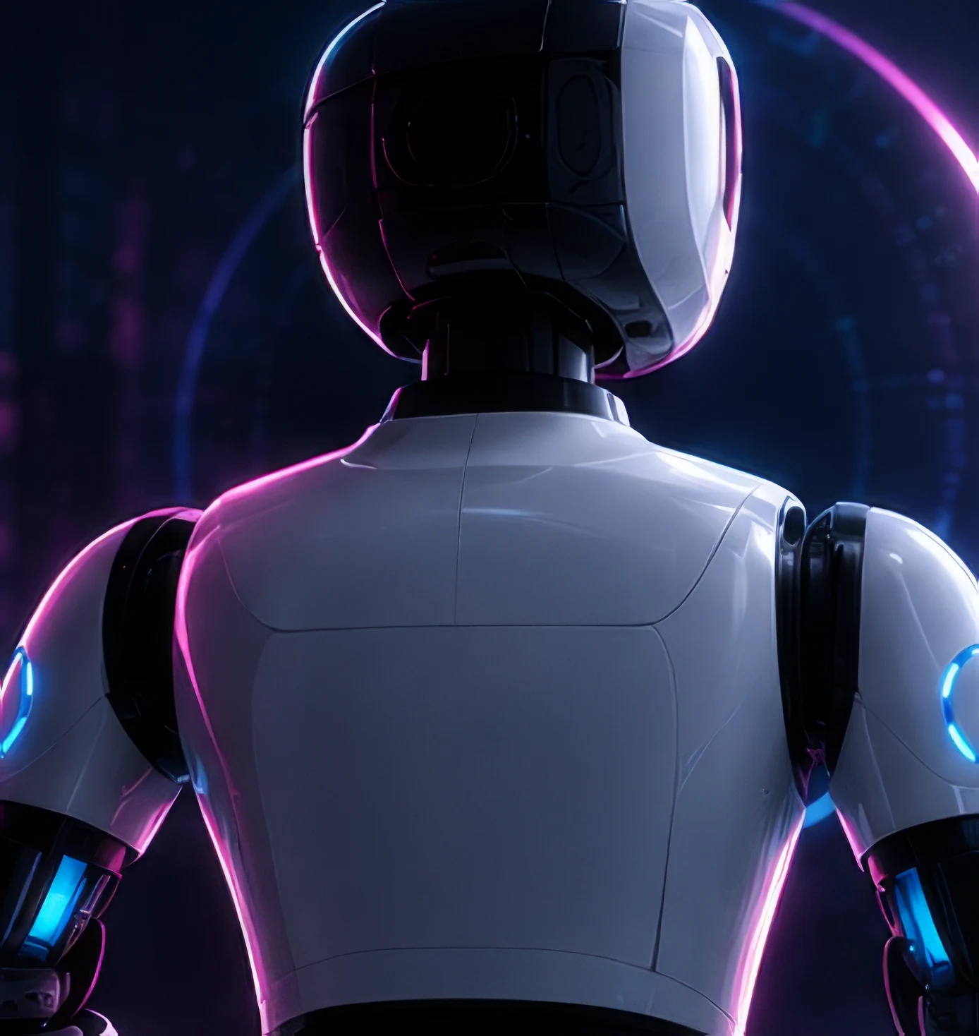 pib.Pro Humanoid – Rückenansicht und Gehäuse